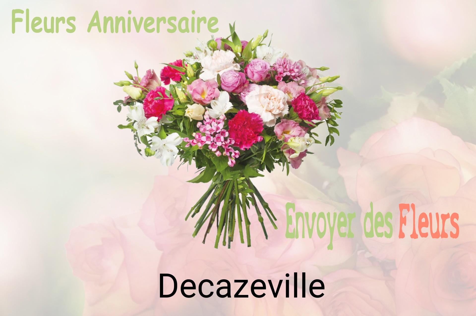 Bouquet de fleurs d’anniversaire livré à Decazeville